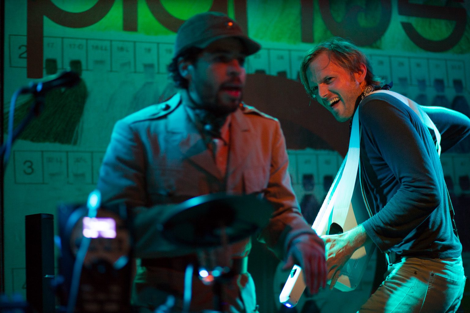 Stage lighting live shot